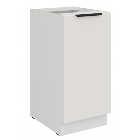 Szafka kuchenna dolna 40 cm biała AURO 40 D 1F BB